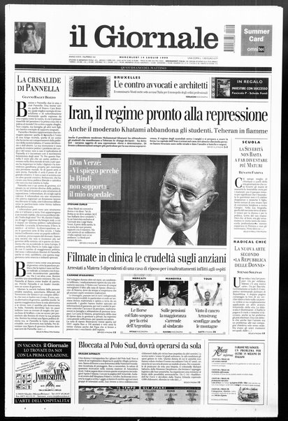 Il giornale : quotidiano del mattino